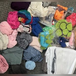 Newborn photographs.